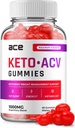 Ace Keto ACV Gummies - Advanced Formula Ace Keto Plus ACV Gummies Apple Cider Vinegar Ace ACV, Weight Management, Dietary Supplement Reviews Men Women (60 Gummies)