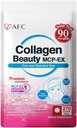 ACL Japan Collagen Grožio MCP- EX su Marine Collagen Peptide, 1.5X Geriau absorbcija nei kiti kolagenas, Anti- senėjimo, odos, plaukų, nagų, kaulų ir sąnarių, moterims ir vyrams, 90 dienų tiekimo