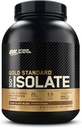 Optimum Nutrition Gold Standard 100% Izoliatas, baltymų milteliai, Šokoladiniai blisteriai, 3 Svarai, 44 Paslaugos. Išrūgų baltymų izoliatas (Package May Vary)
