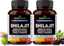 Shilajit Pure Himalayan for Men & Women | 120 Capsules with Ashwagandha | High Potency and Energy Supplement | Better Absorption than Gummies | For Extra Power and Stamina | Combo with Sea Moss