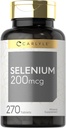 Carlyle Selenium Priedas 200mcg