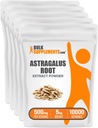 BulkSupplemen.com Astragalus ekstraktas Milteliai - iš Astragalus šaknies, Astragalus priedo - Vegan & Gluten Free, Astragalus milteliai - 500mg per serving, 1kg (2,2 lbs) (pakuotė 5)