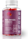 Organic Sea Moss Gummies with Bladderwrack & Burdock Root - Vegan Priedas General Wellness - 60 Skaičiavimas