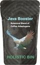 Holistic Bin Organic Grybų Coffee Java Booster - Mountain Eagle ® 124; Adaptogen Coffee Add in with Chaga Mushroom Pudrus, Shilajit Mills, & Cacao Nibs ® 124; Atminties ir dėmesio papildai suaugusiems