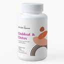 Deboat & Detox - Gut & kepenų papildas moterims su pieno Thistle & Dandelion - Vegan formulė remti kepenų detoksikacija, Digestion, Bloating - 1 Butelis