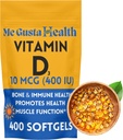D3 10 mikrogramų (400 TV) 400 Softgell ® 124; Vitaminas D3 ® 124; vitaminas D3 Softgels ® 124; esminis kalcio absorbcijos baltymui 124; kaulų, dantų, raumenų ir imuninės sveikatos palaikymo dietos priedas