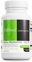 DAVINCI Labs Mega Probiotinis ND 50 - Ne pieno Probiotinis papildas su Prebiotinio pluošto - Digistive & Immune Health Support * - Gut Support with Beneficial Bakterijos * - 60 Vegetariškų kapsulių