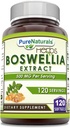 Pure Naturals Boswellia Extract ® 124; 500 Mg ® 124; 120 Softgels Addition ® 124; Non-GMO ® 124; Gluten Free