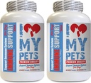 I LOVE MY PETS LLC Dog Immune Booster - Dog Immune Support - Booster - Healthy PET - Supplement - Mushrooms for Dogs - 120 Treats (2 Bottles)