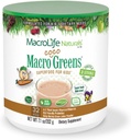 MacroLife Naturals MacroCoco Greens Chocolate Superfood Powder for Kids Raw Fruits Veggies Probiotics & Digestive Enzymes, Immunity Energy, Non-GMO, Vegan, Gluten, Dairy Free - 7oz (32 Servings)