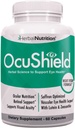 Ocushield Akių sveikata Vitaminas parama sveikoms akims, Naktinis Vizija su safron, Lutein & Zeaksantinas, Akių mitybos apsaugoti & stimuliuoti akių sveikatą, Vienas butelis