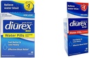 Diurex Max - Maksimalus stiprumas Caffe- nemokamai Diuretic vandens piltuvai - Jauskitės geriau ir mažiau sunkiųjų & Ultra Re- Energizuoti vandens piltuvai - Palengvinti vandens Bloat - Jauskitės geriau & Mažiau sunkiųjų - 80 Count