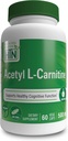 Acetyl L-Carnitine (500 mg, 60 capsules)