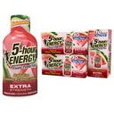 5 valandos ENERGY Extra stiprumo energijos Shot, Watermelon Sfeel, 1.93 oz., 30 Count, Zero Calories & Sugar- Free 230 mg Caffeined Energy Shot, Amino rūgštys & B vitaminai, Dietos papildai