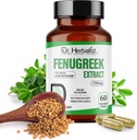 Dr Herbalist Fenugreek ekstraktas 350mg - 60 kapsulių Bendrijoje