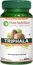 Pure Nutrihala ekstraktas 700mg - 60 kapsulių (ekstraktas Equiv. į 1900mg Triphala vaisių milteliai) Ne GMO 124; Kartą per dieną 124; 60 dienų tiekimo.