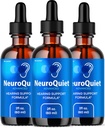 (3 Pack) NeuroQuiet lašai - Oficiali NeuroQuiet Dienos klausos parama Visi natūralus švarus skystis Išplėstinė formulė Ausų sveikata, Klausos aiškumas & Vidinis Ausų balansas Atsiliepimai, 3 Buteliai 3 Mėnesiai
