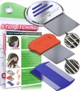 OWNHEER Professional Lice Comb Kit - už Lice, Nits, ir pleiskanų pašalinimas. Greiti rezultatai galvos dėmių gydymas - tinka visų tipų plaukams. Peine para piejos y liendres.