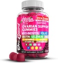 Clean Nutracular Ovarian Health Support ® 124; Myo- Inositol & D- Chiro Inositol Gummies ® 124; Folate Selenium Cinko Vitaminas C D B1 B3 Maca Root Choline Bitartrate Stinging Nettle N AcetylCysteine Clean