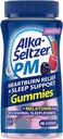 Alka- Seltzer PM Heartburn Relief + Sleep Support Gummies, 46 ct (2 vnt.)