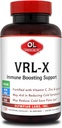 Olympian Labs VRL- X Advanced Immunal Support, Vitaminas C, Cinkas & Lizinas, Gegužės Pagalba šalto Sor Relief, 120 kapsulių