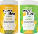 Bellway Super Pluošto milteliai + Vaisiai, Be cukraus Organinis Psyllium Husk miltelių pluošto papildas, skirtas reguliarumui, Bloating Relief & Gut Health, Non- GMO, Pineapple Passion vaisių ir citrinų kalkės