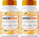 OrexiBurn Keto kapsulės, OrexiBurn Advanced Formulės piliulės - Maksimalus stiprumas, OrexiBurn Visi natūralūs Keto piliulės, OrexiBurn kapsulės, OrexiBurn piliulės Atsiliepimai (2 paketas)