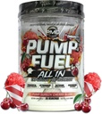 PMD Sports Pump Fuel All in Insanity, Ultimate Pre Workout Powder & Muscle Pump, Maximum Strength Energy, Focus, Endurance & Recovery, Creatine & Beta Alanine, Pump Surgin’ Cherry Slush, 20 Servings