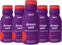 Daugiau Labs Dream Well Holistic Miego Shot Support 5 Pack Bendrijoje 124; Non-Habit Forming Bendrijoje 124; Lemon Balm, Melatoninas ir glicinas 124; Miego palaikymo sprendimas