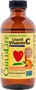 "LIFE" ESMINIAI skysti vitaminai C - grynas vitaminas C skystas papildas vaikams, imuninės sistemos palaikymas, didelis skonis - natūralus oranžinis, 4 Fl Oz (pakuotė 1)