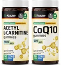 BIO KRAUTER acetil L-karnitinas 90 Gummies & CoQ10 90 Gummies