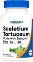Nutricost Zembrin (Sceletium Tortuosum) 60 kapsulių (po 50 mg) - Vegetariškos kapsulės, ne GMO, Gluten Free